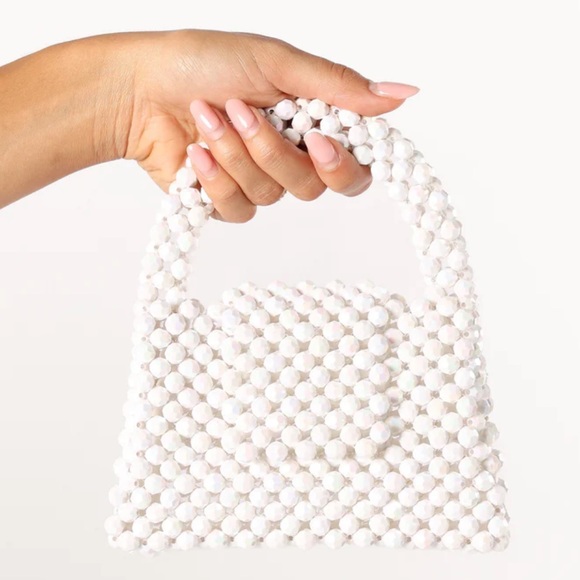 Petal & Pup Handbags - NWT Petal & Pup DELIA STATEMENT BAG - WHITE